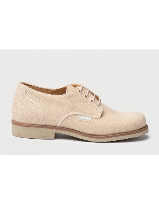Blucher Niño Lino Angelitos Beige...