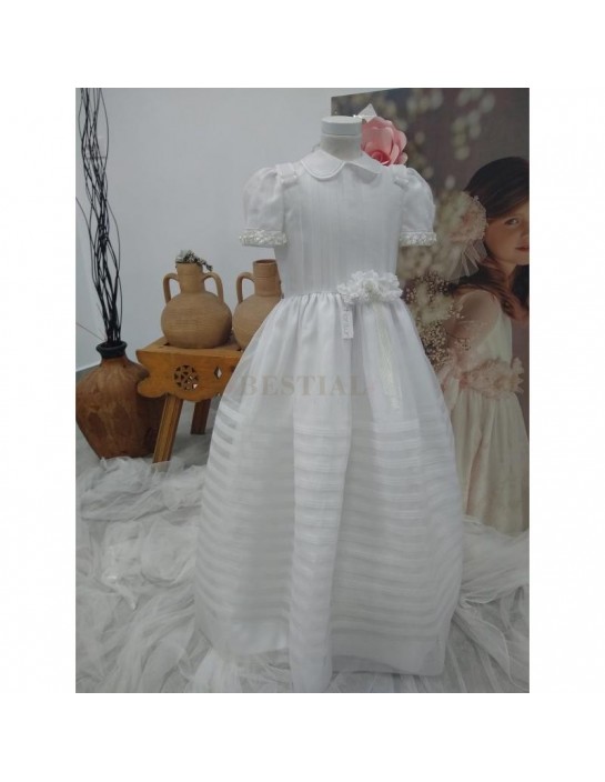 Vestido Comunión Lola Rosillo Mod B63