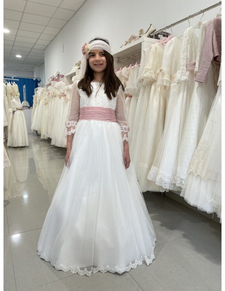Vestido Comunión Bestial Mod Freesy Plumety 64596