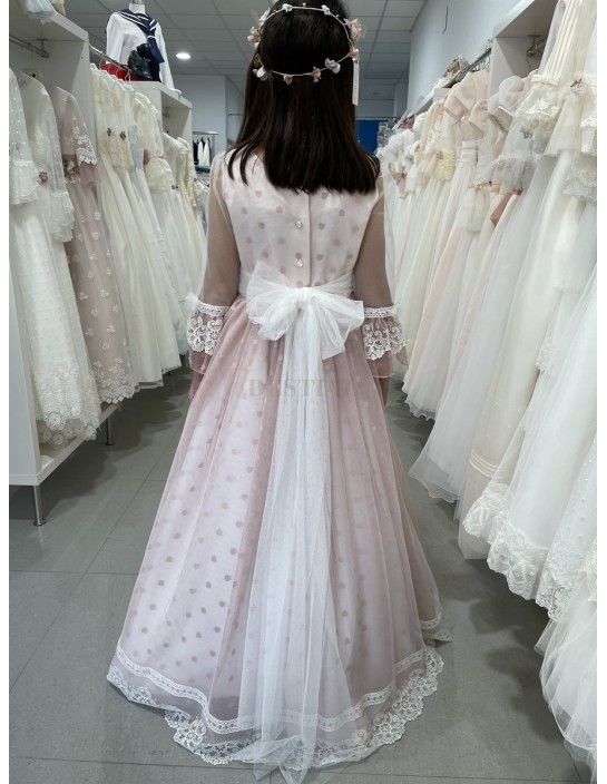 Vestido Comunión Bestial Mod Todo...