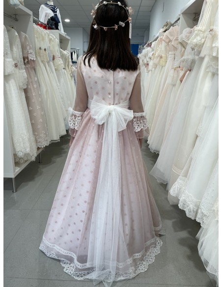 Vestido Comunión Bestial Mod Todo Corazones 64599