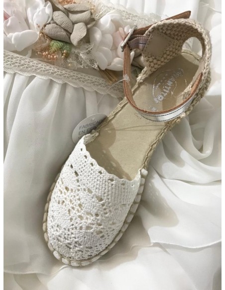 Esparteña Guantitos Mod 31.60 Blanco