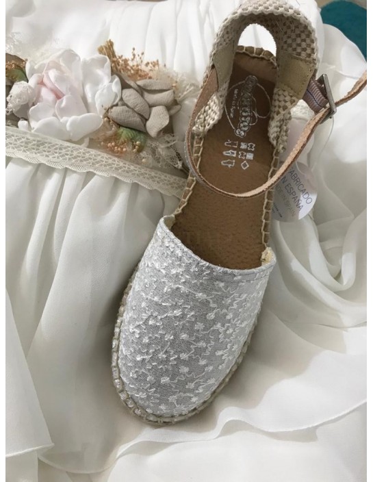 Esparteña Guantitos Mod 31.61 Blanco