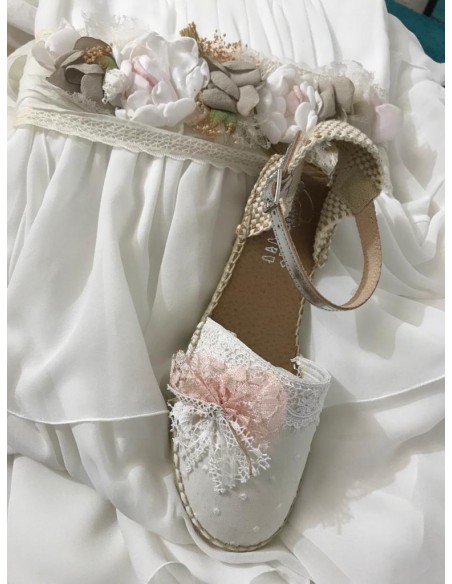 Esparteña Guantitos Mod 31.63 Blanco