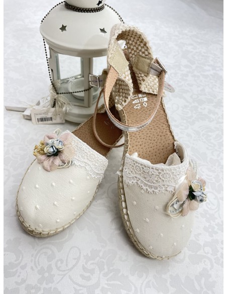 Esparteña Guantitos Mod 31.63 Blanco