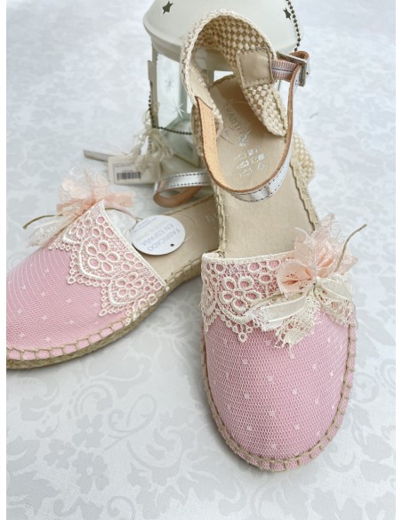 Esparteña Guantitos Mod 31.63 Rosa