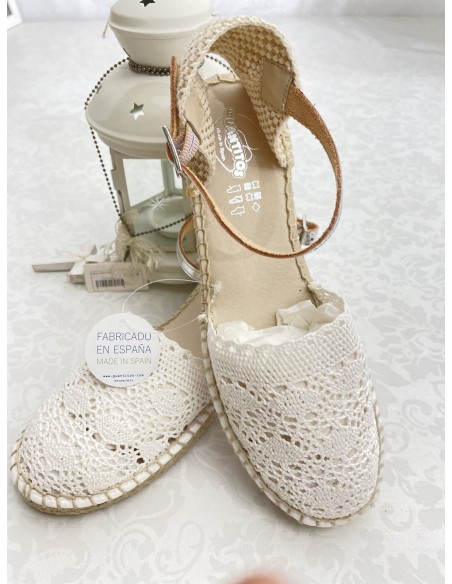 Esparteña Guantitos Mod 31.60 Blanco