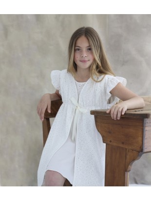 Bata Mariposas Niña Beig-10...