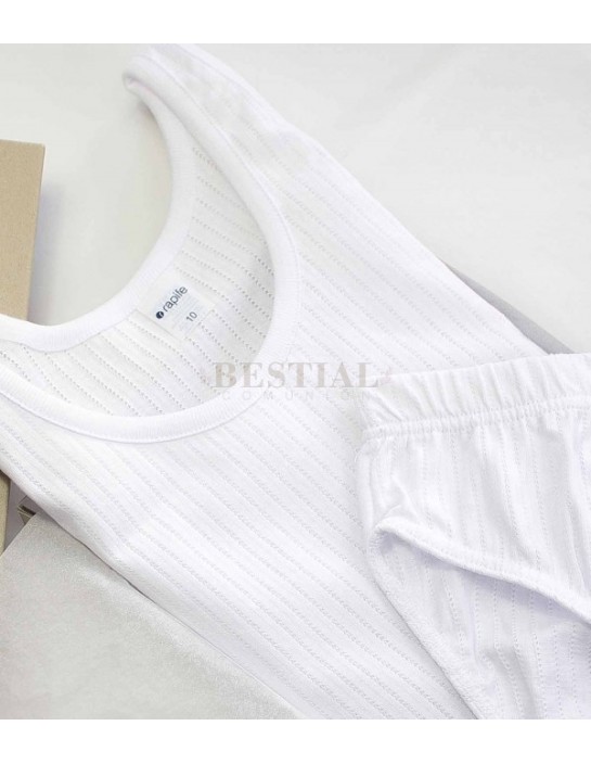 Slip+Camiseta Sport Beige Rapife Mod...