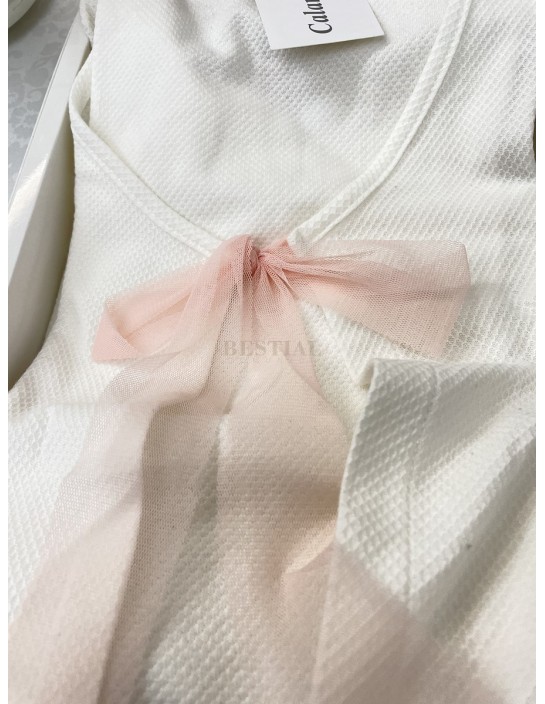 Bata Niña Color Crudo Calamaro Mod 49548