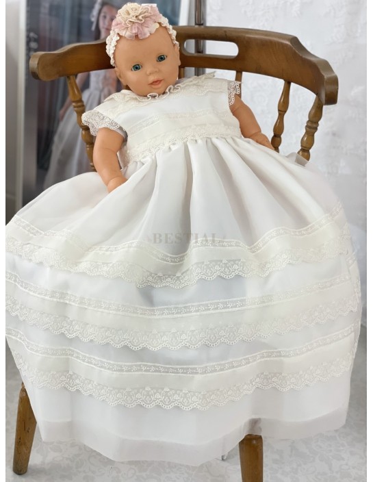Vestido Bautizo Lilus Mod 23898