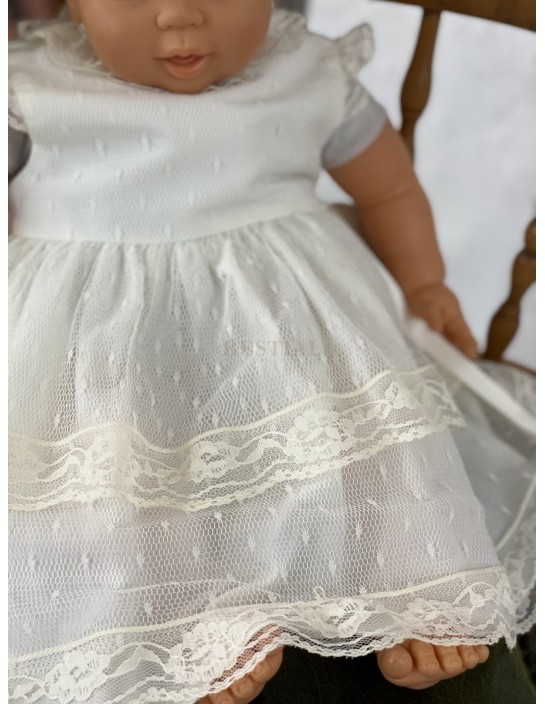 Vestido Bautizo Lilus Mod 23195