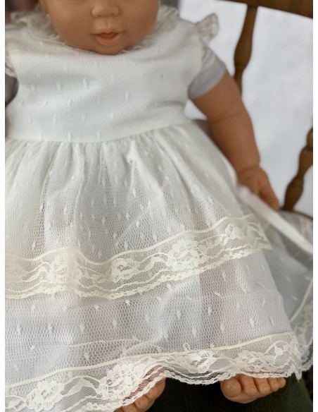 Vestido Bautizo Lilus Mod 23195