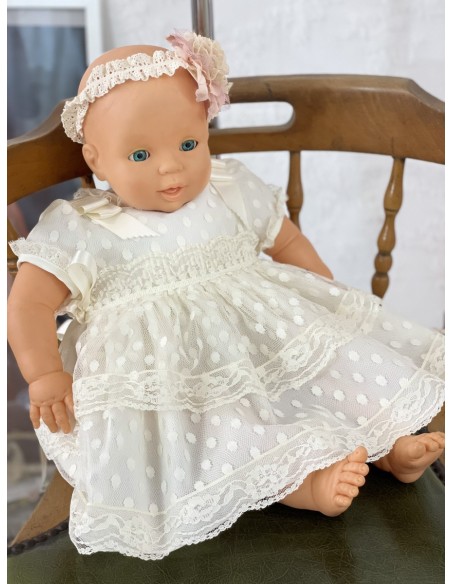 Vestido Bautizo Lilus Mod 23125