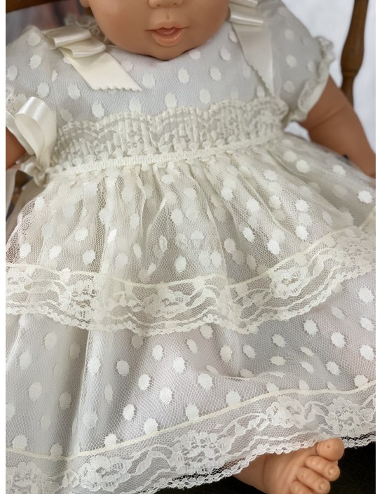 Vestido Bautizo Lilus Mod 23125