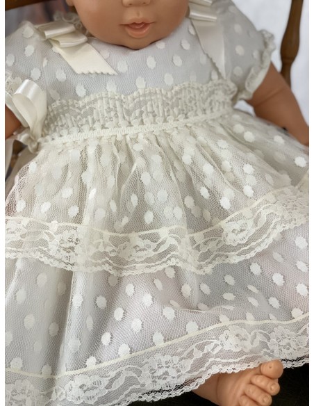 Vestido Bautizo Lilus Mod 23125