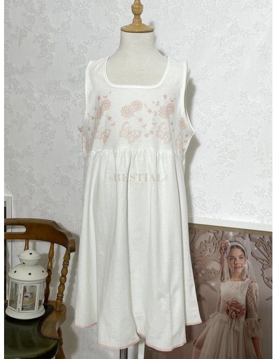 Bata De Niña Calamaro Color Crudo Mod...