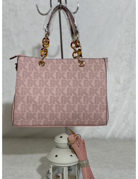 Bolso Maria C Rosa Palo Mod H1689