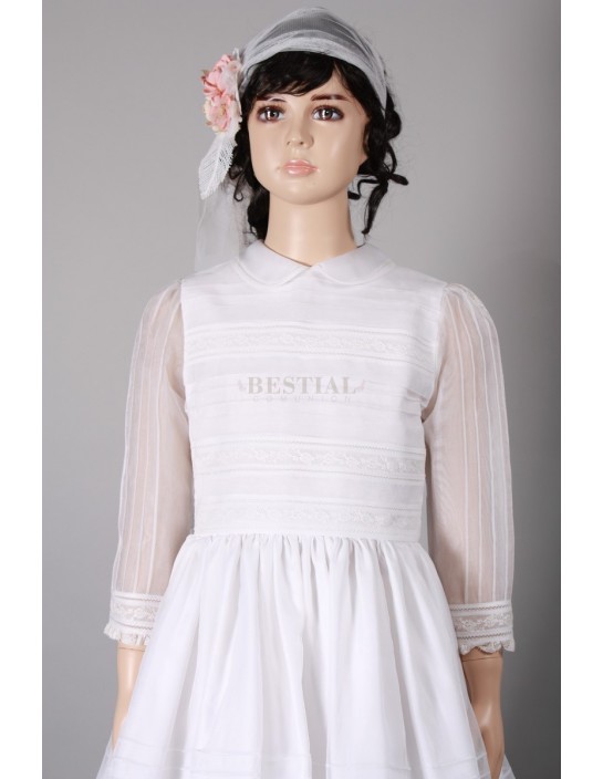 Vestido Comunión Bestial Mod B21