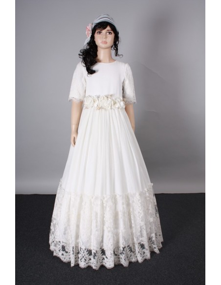 Vestido Comunión Bestial Mod 925